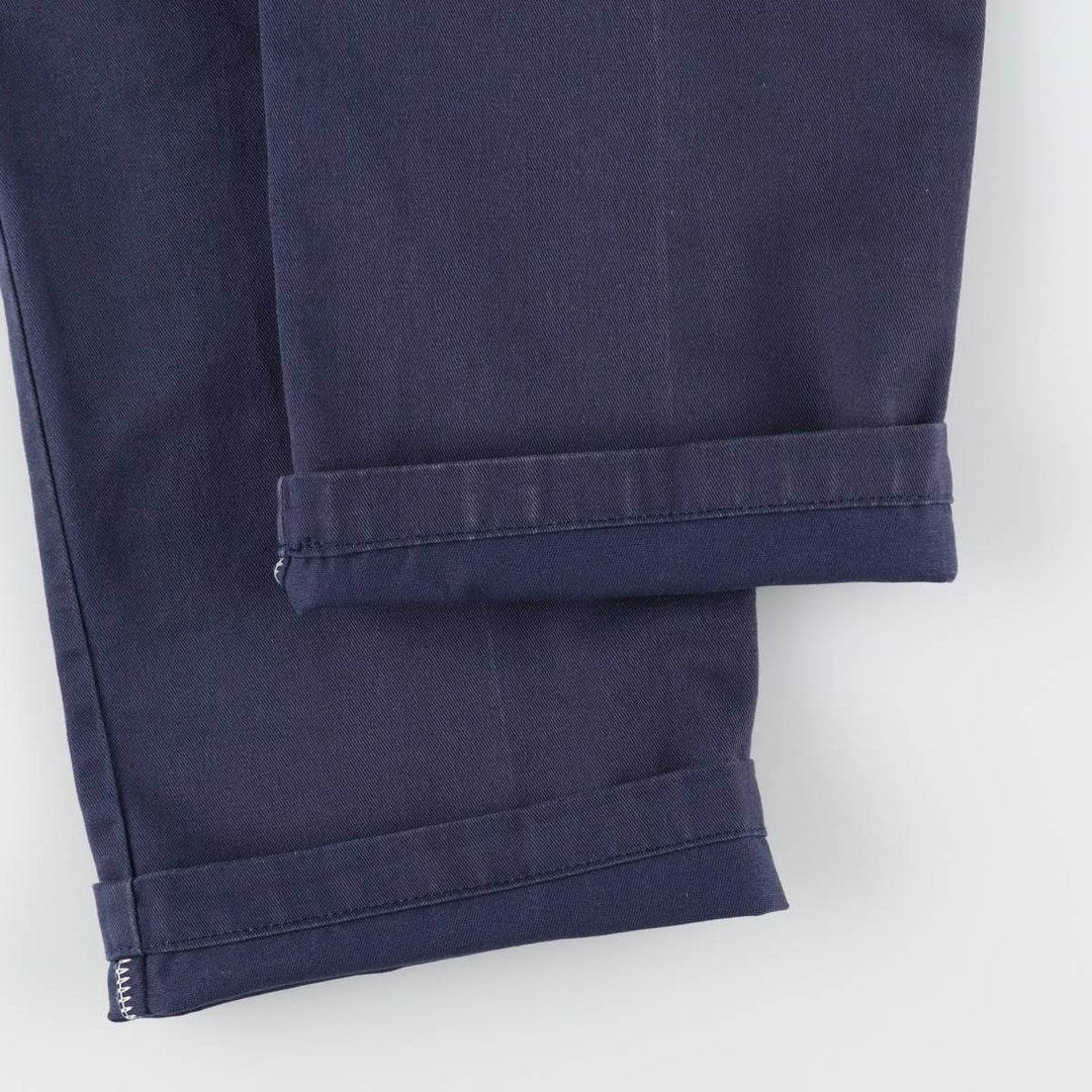 Dickies 874 Original Fit Work Pants, Men's, Size W34 polyester navy blue type Vintage Second Hand
