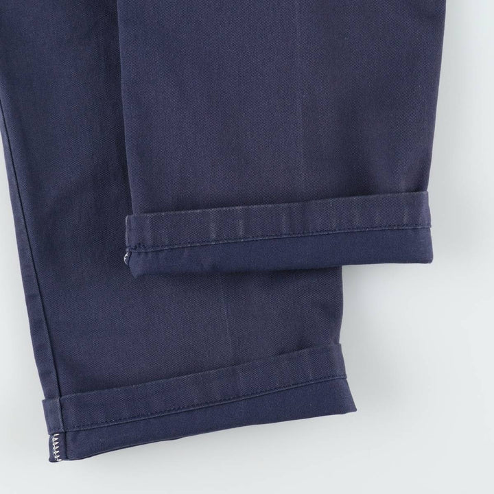 Dickies 874 Original Fit Work Pants, Men's, Size W34 polyester navy blue type Vintage Second Hand