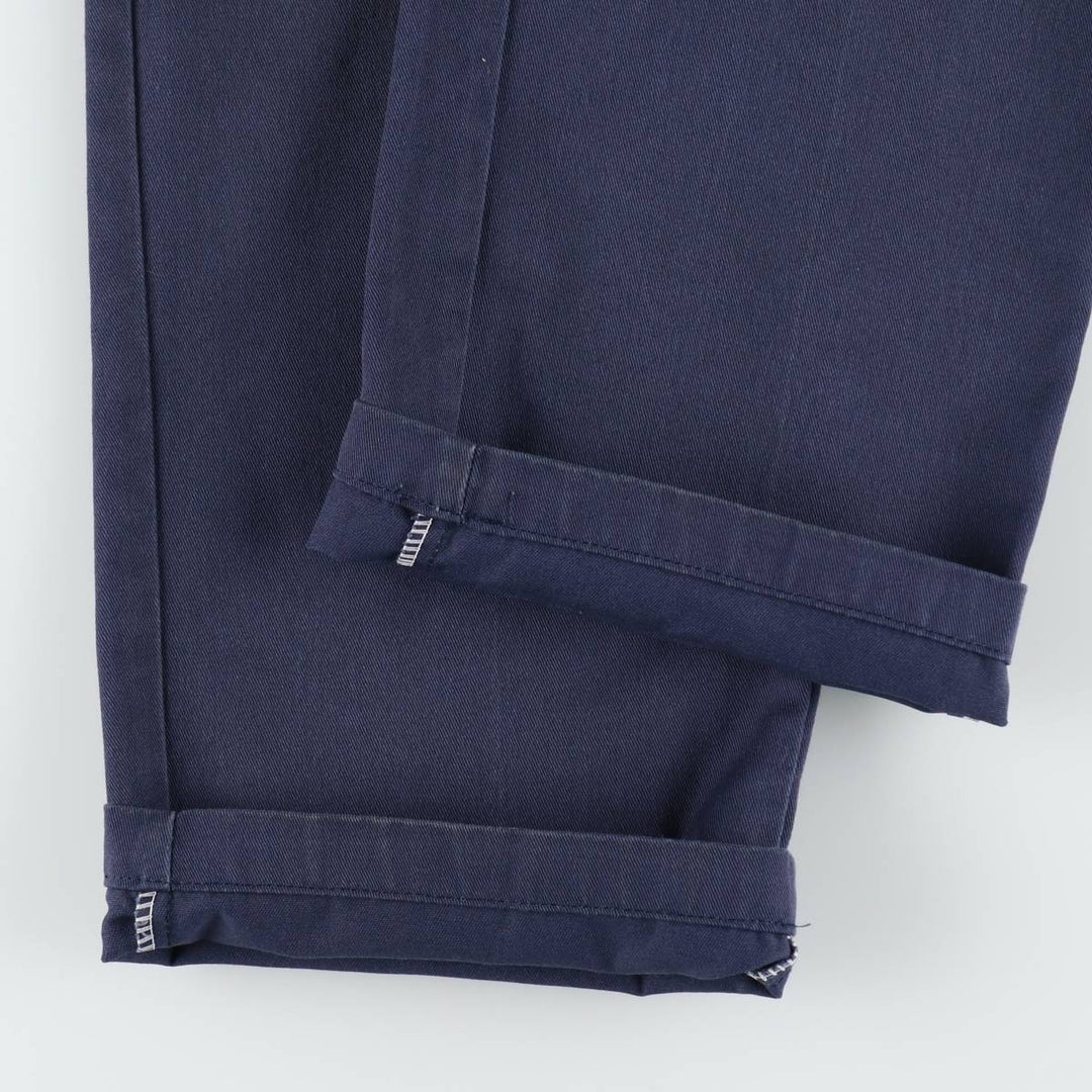 Dickies 874 Original Fit Work Pants, Men's, Size W34 polyester navy blue type Vintage Second Hand
