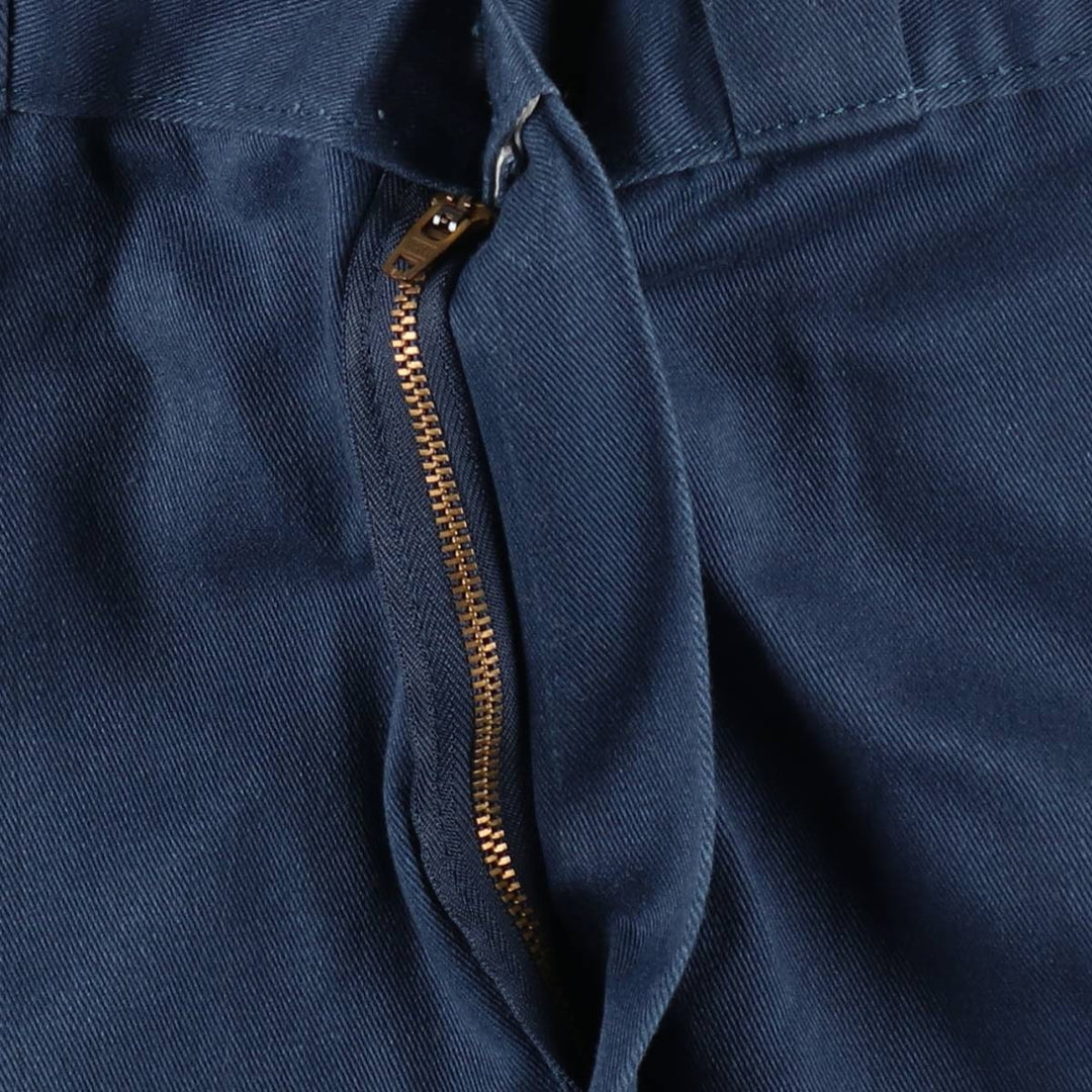 Dickies Work Pants Men's W36 unclear navy blue type Vintage Second Hand