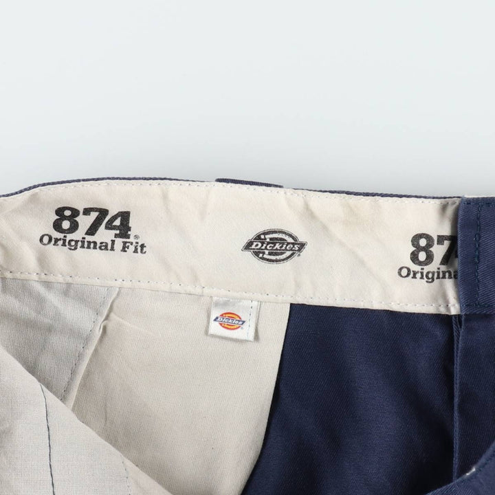 Dickies 874 Original Fit Work Pants for Men, W37 unclear navy blue type Vintage Second Hand