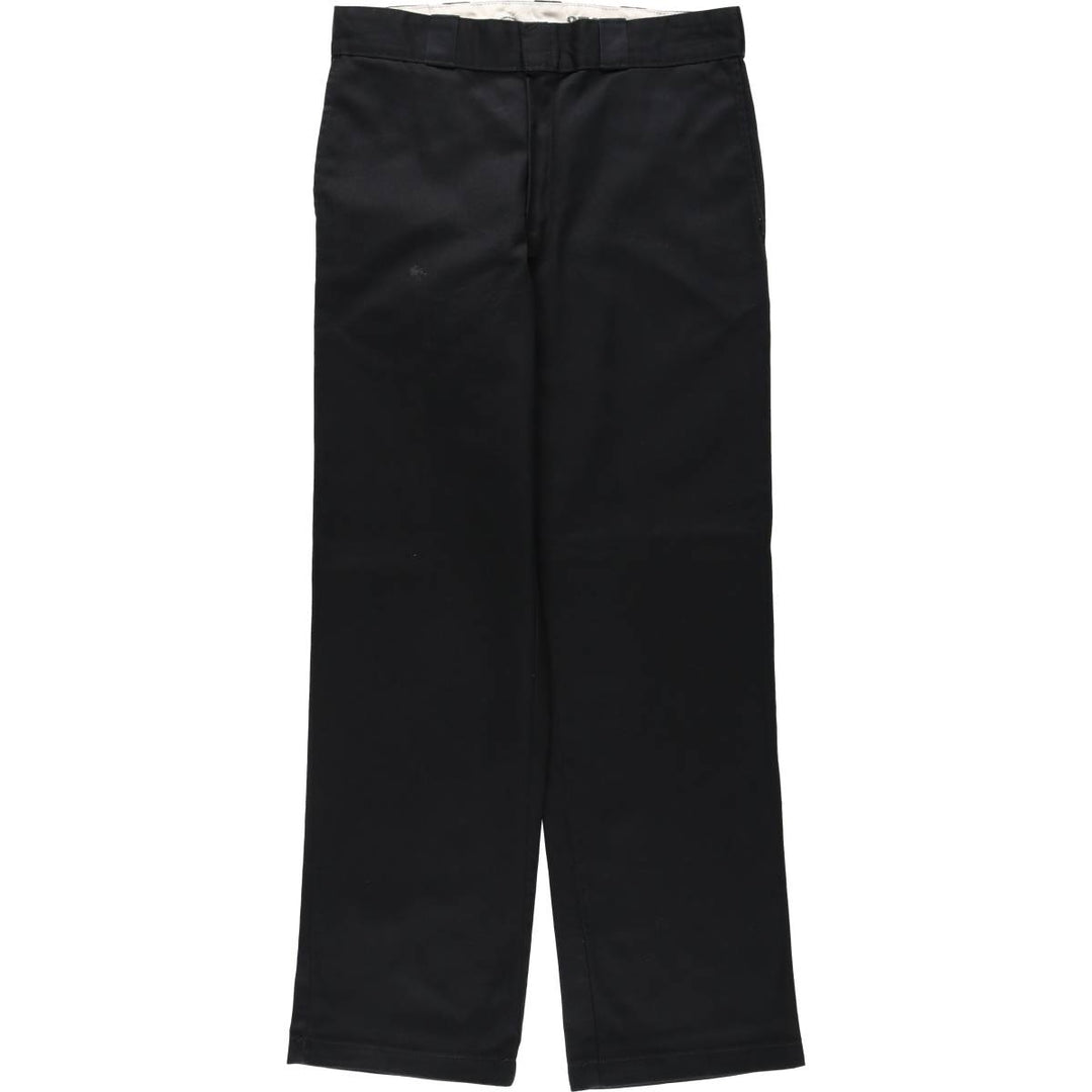 Dickies 874 Original Fit Work Pants, Men's, Size W33 polyester black type Vintage Second Hand