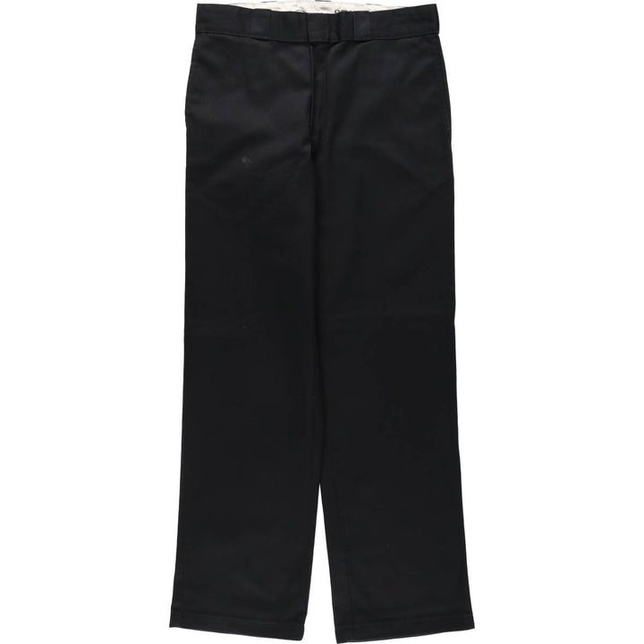 Dickies 874 Original Fit Work Pants, Men's, Size W33 polyester black type Vintage Second Hand