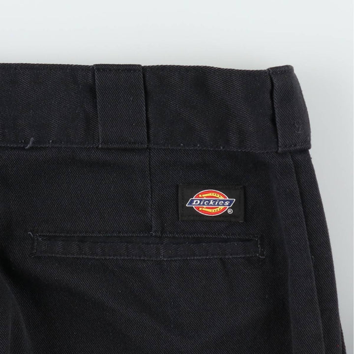 Dickies Work Pants Men's W36 polyester black type Vintage Second Hand