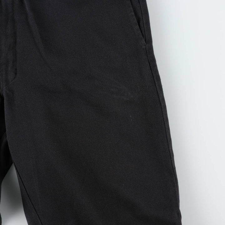 Dickies Work Pants Men's W36 polyester black type Vintage Second Hand