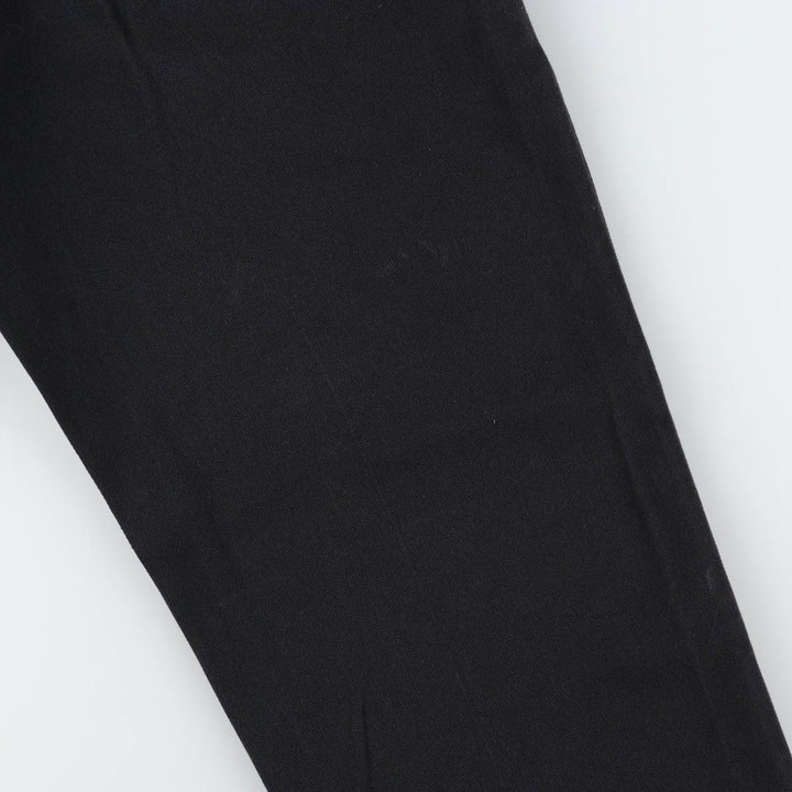 Dickies Work Pants Men's W36 polyester black type Vintage Second Hand