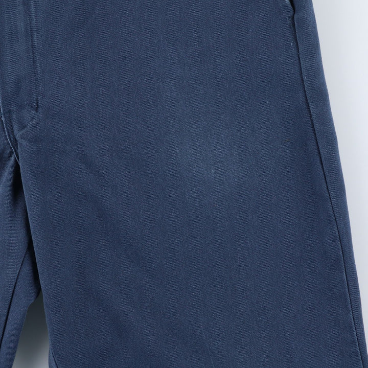 Dickies Work Pants Men's W37 unclear navy blue type Vintage Second Hand
