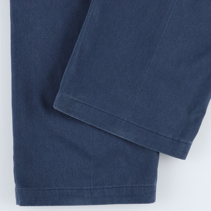 Dickies Work Pants Men's W37 unclear navy blue type Vintage Second Hand