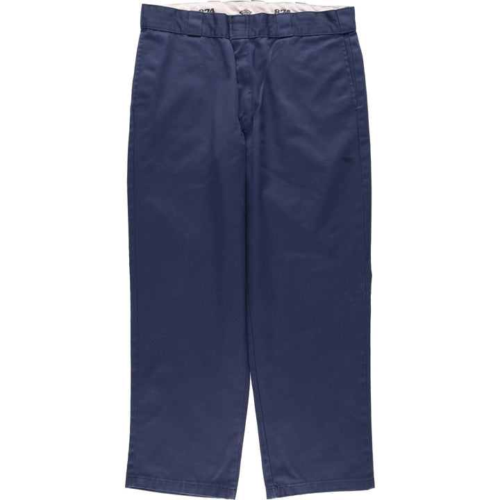 Dickies 874 Original Fit Work Pants for Men, W36 unclear navy blue type Vintage Second Hand