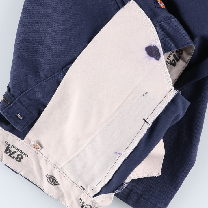 Dickies 874 Original Fit Work Pants for Men, W36 unclear navy blue type Vintage Second Hand