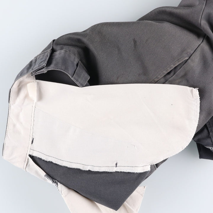 Dickies Work Pants Men's W33 polyester gray type Vintage Second Hand