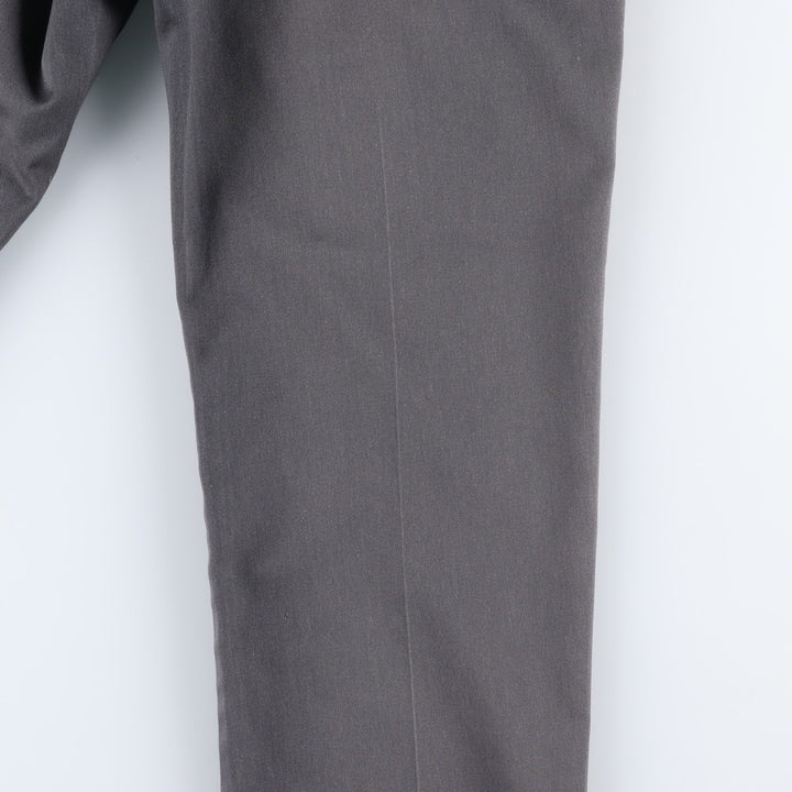 Dickies Work Pants Men's W33 polyester gray type Vintage Second Hand