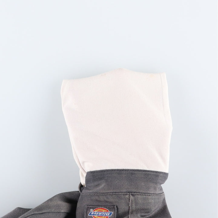 Dickies Work Pants Men's W33 polyester gray type Vintage Second Hand