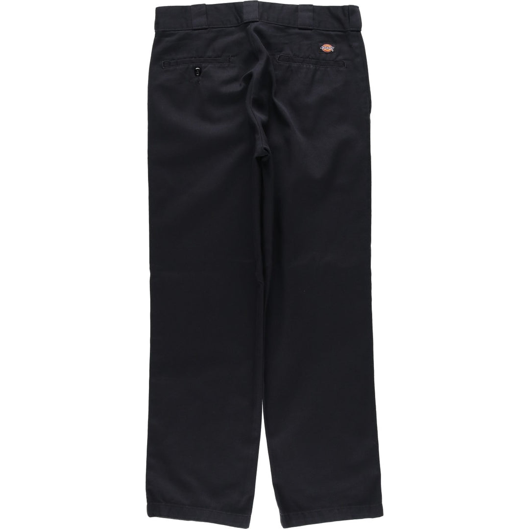 Dickies 874 Original Fit Work Pants, Men's, Size W34 polyester black type Vintage Second Hand