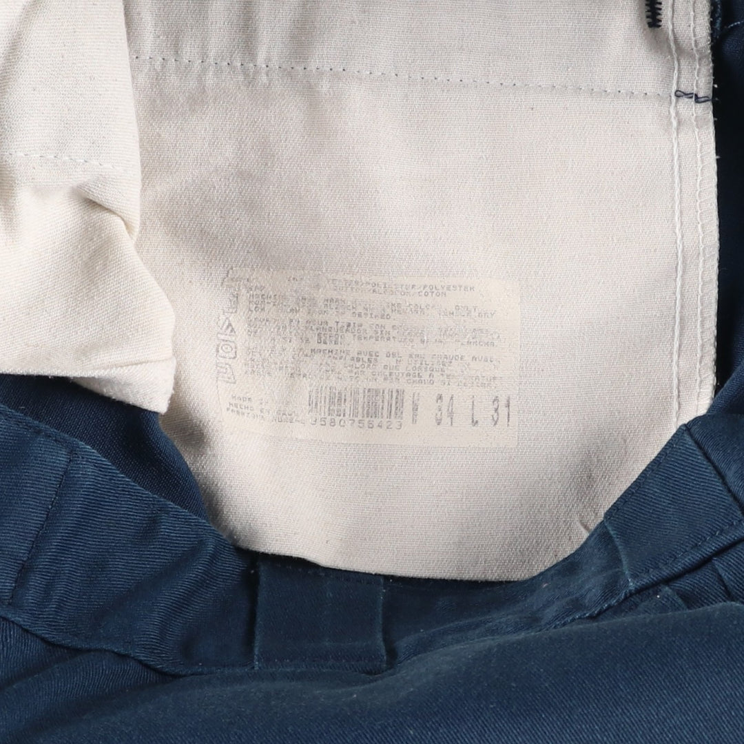 Dickies Work Pants Men's W32 equivalent unclear Navy blue Vintage Second Hand