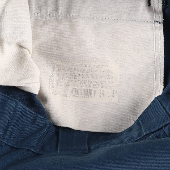 Dickies Work Pants Men's W32 equivalent unclear Navy blue Vintage Second Hand