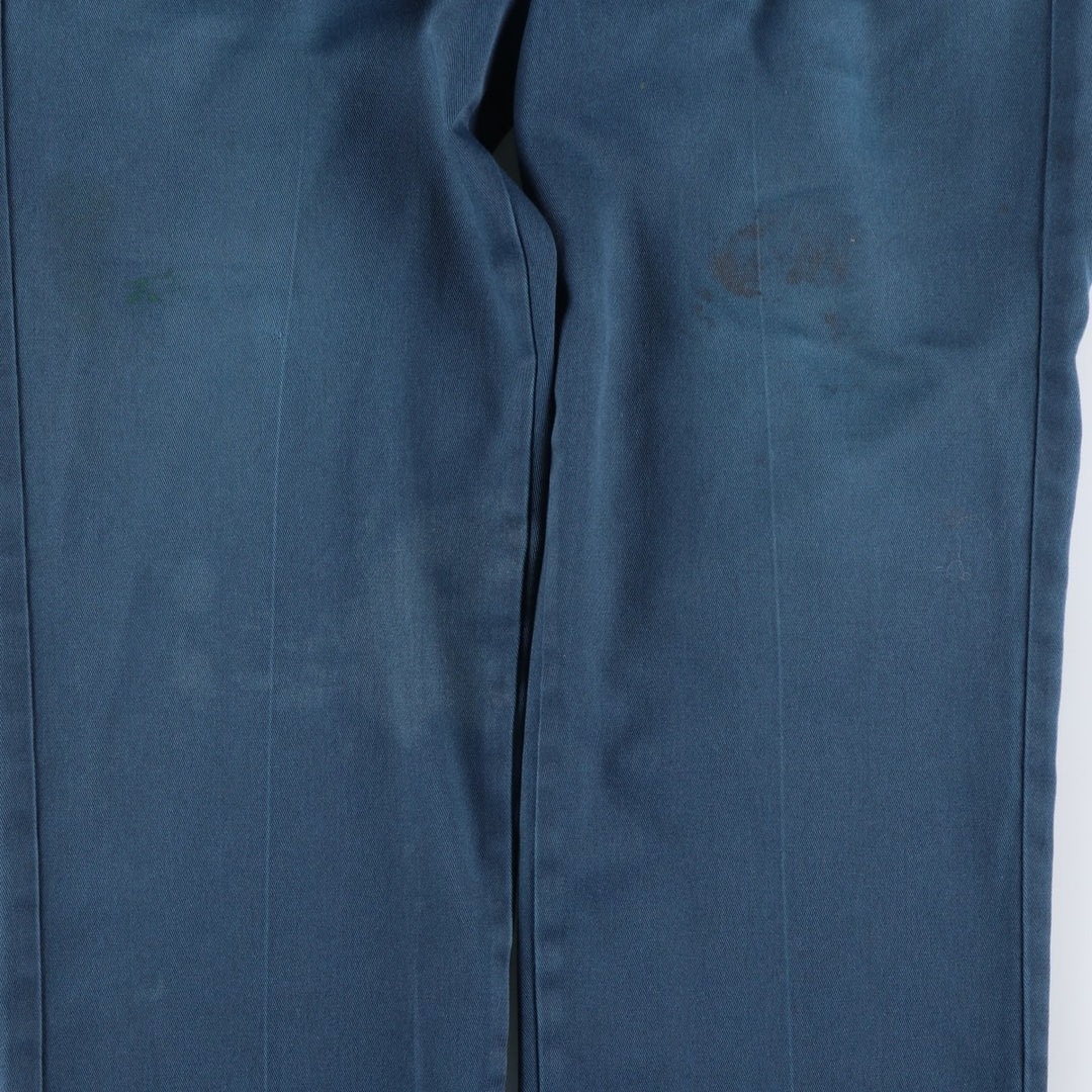 Dickies Work Pants Men's W31 Vintage unclear navy blue type Vintage Second Hand