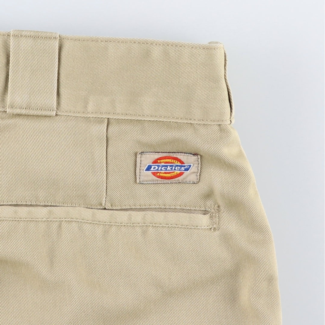 90'S Dickies Work Pants, Men's, W37, Vintage polyester Beige type Vintage Second Hand