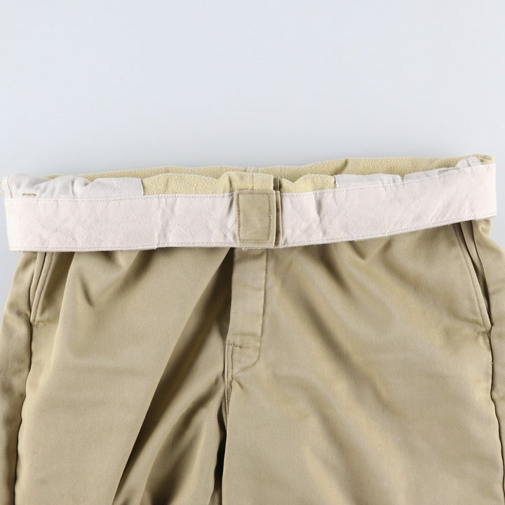 90'S Dickies Work Pants, Men's, W37, Vintage polyester Beige type Vintage Second Hand