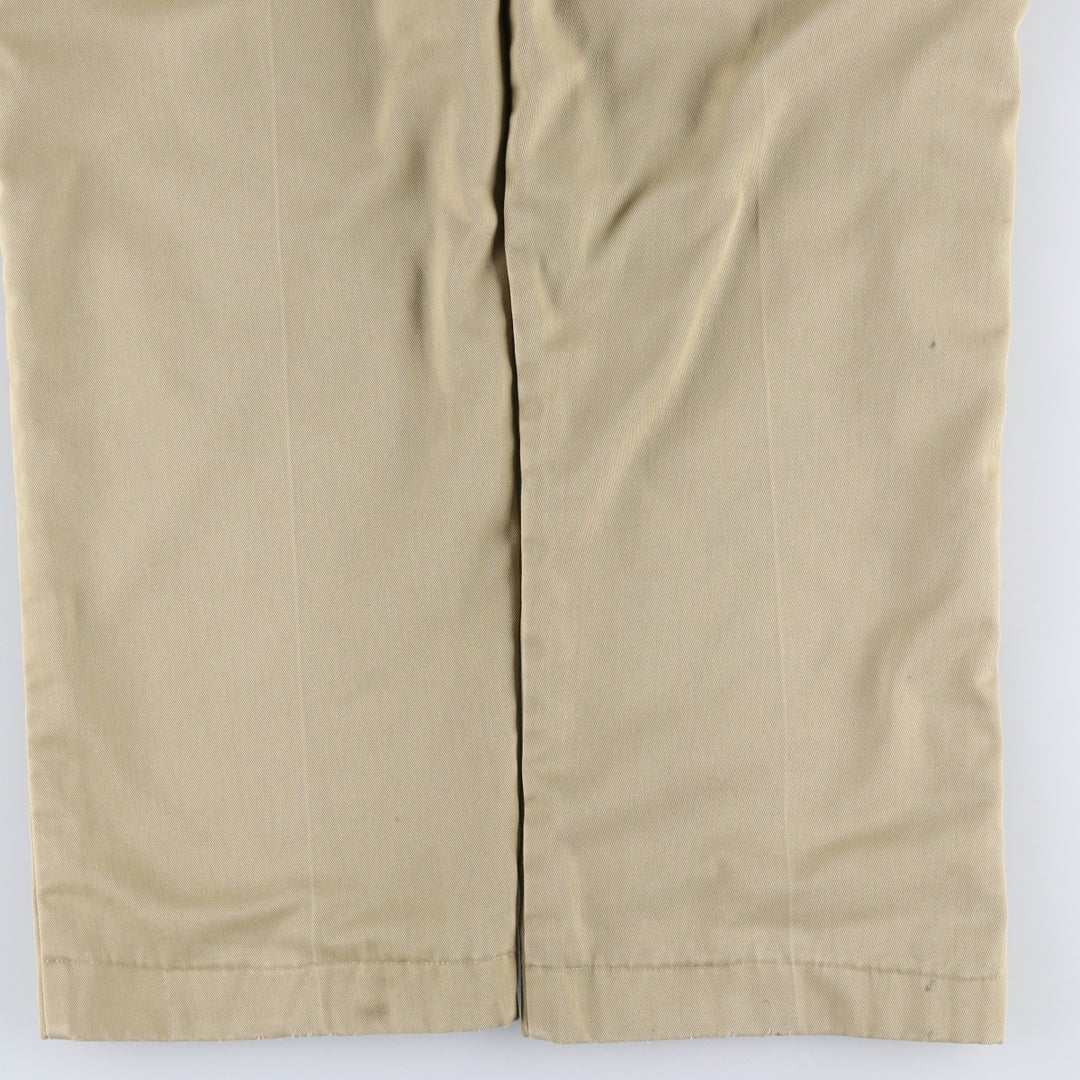 90'S Dickies Work Pants, Men's, W37, Vintage polyester Beige type Vintage Second Hand