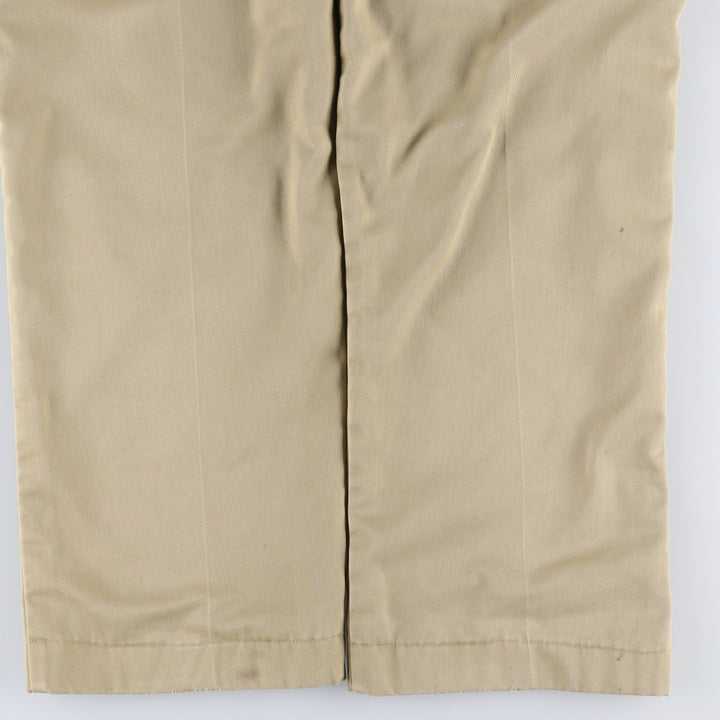 90'S Dickies Work Pants, Men's, W37, Vintage polyester Beige type Vintage Second Hand