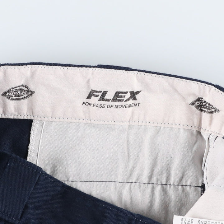 Dickies 874 Flex Original Fit Work Pants, Men's, Size W32 polyester navy blue type Vintage Second Hand