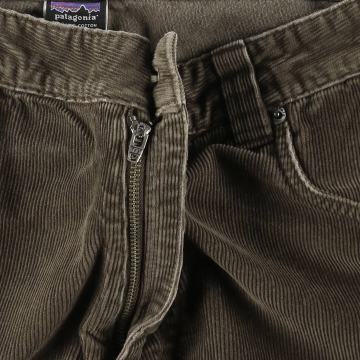 2000'S Patagonia Organic Cotton Corduroy Pants (58220F0), Men's Size W37 (approx.) Organic cotton brown type Vintage Second Hand