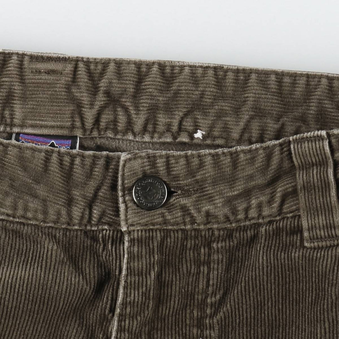 2000'S Patagonia Organic Cotton Corduroy Pants (58220F0), Men's Size W37 (approx.) Organic cotton brown type Vintage Second Hand