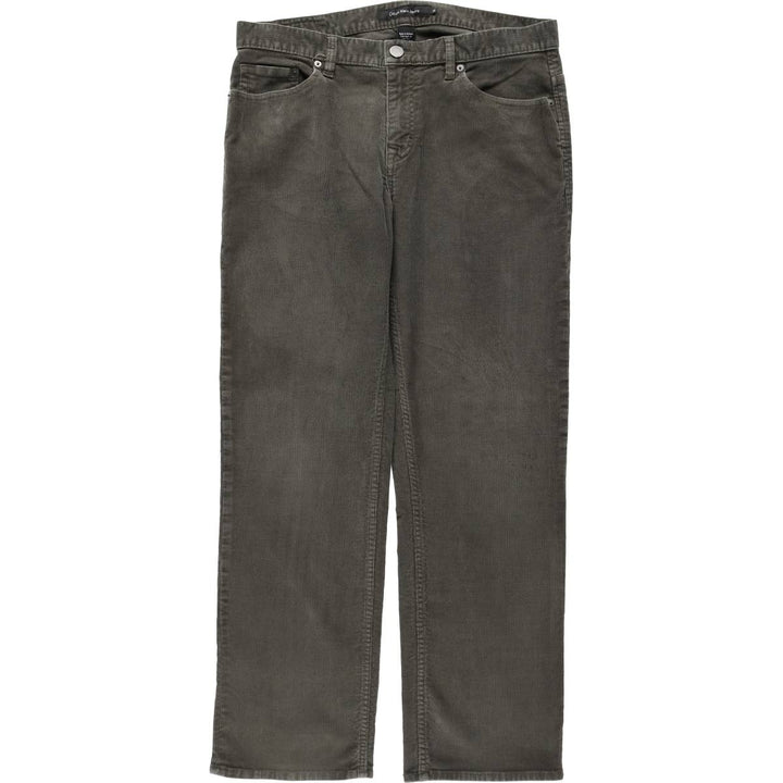 2000'S Calvin Klein Corduroy Jeans, Men's Size W36 (approx.) cotton Khaki type Vintage Second Hand