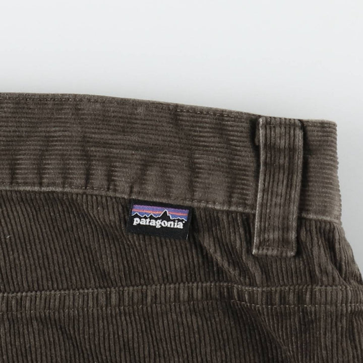 Patagonia ORGANIC COTTON Corduroy Pants (58221FA13) - Men's size W34 (approx.) Organic cotton Khaki type Vintage Second Hand