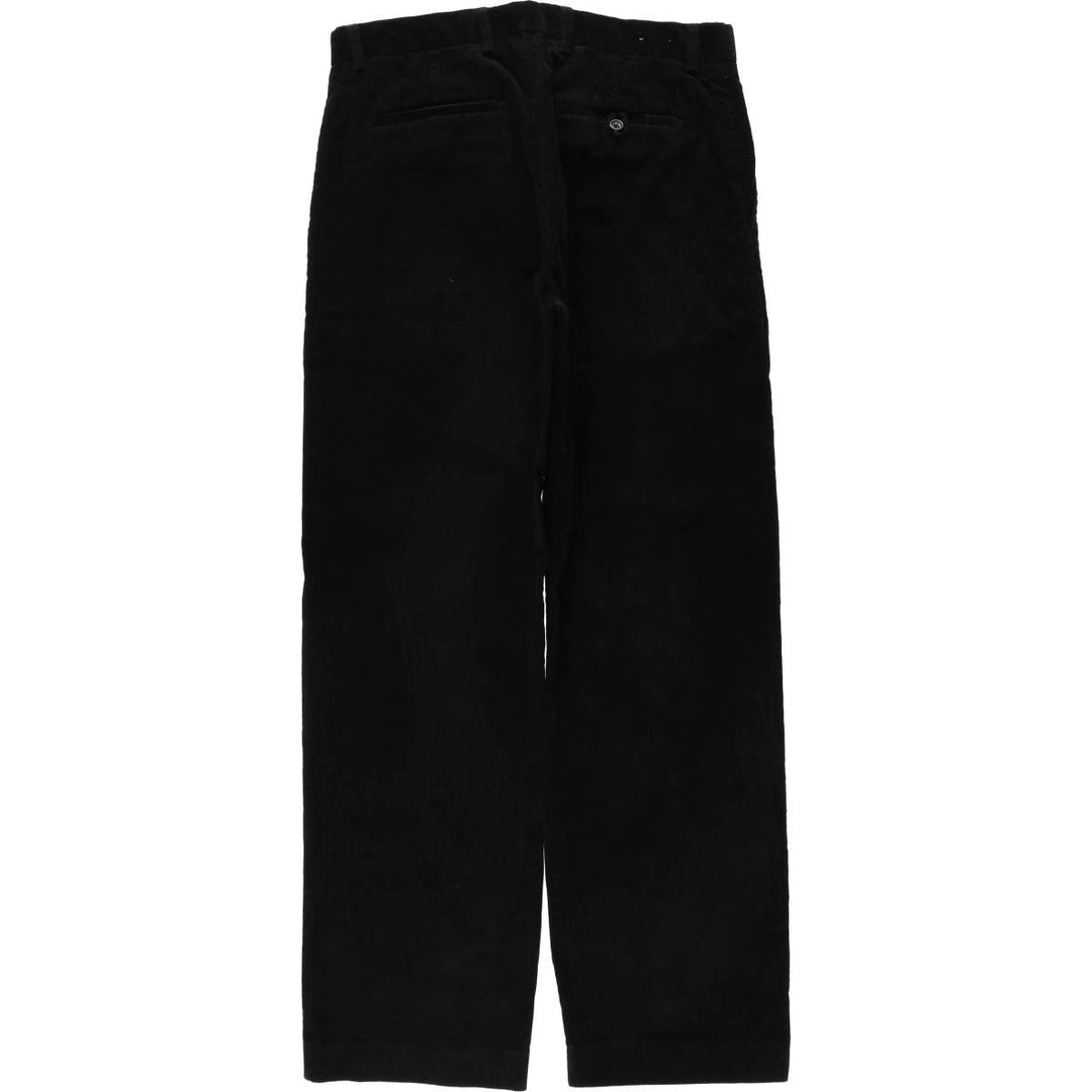 2000'S Banana Republic corduroy pants, men's size W33 cotton black type Vintage Second Hand