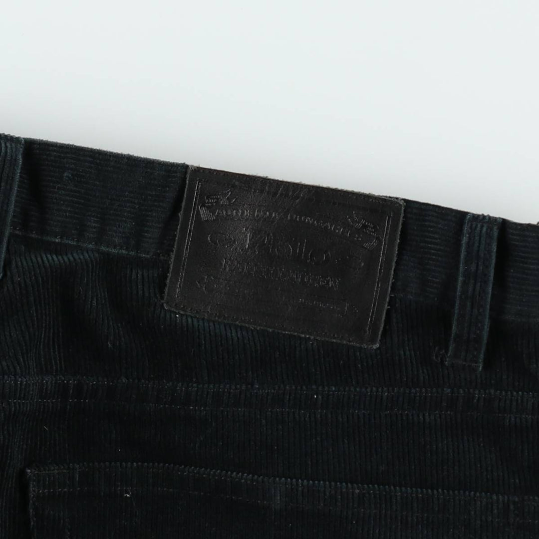 Ralph Lauren POLO by Ralph Lauren Corduroy Pants Men's W32 cotton navy blue type Vintage Second Hand