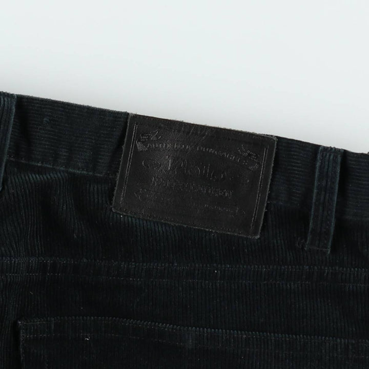 Ralph Lauren POLO by Ralph Lauren Corduroy Pants Men's W32 cotton navy blue type Vintage Second Hand