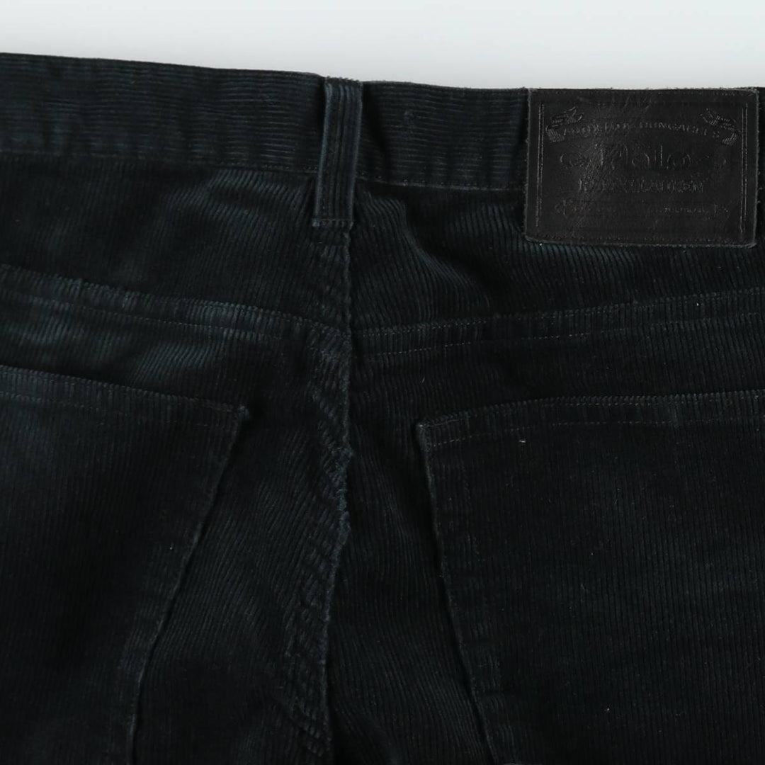 Ralph Lauren POLO by Ralph Lauren Corduroy Pants Men's W32 cotton navy blue type Vintage Second Hand