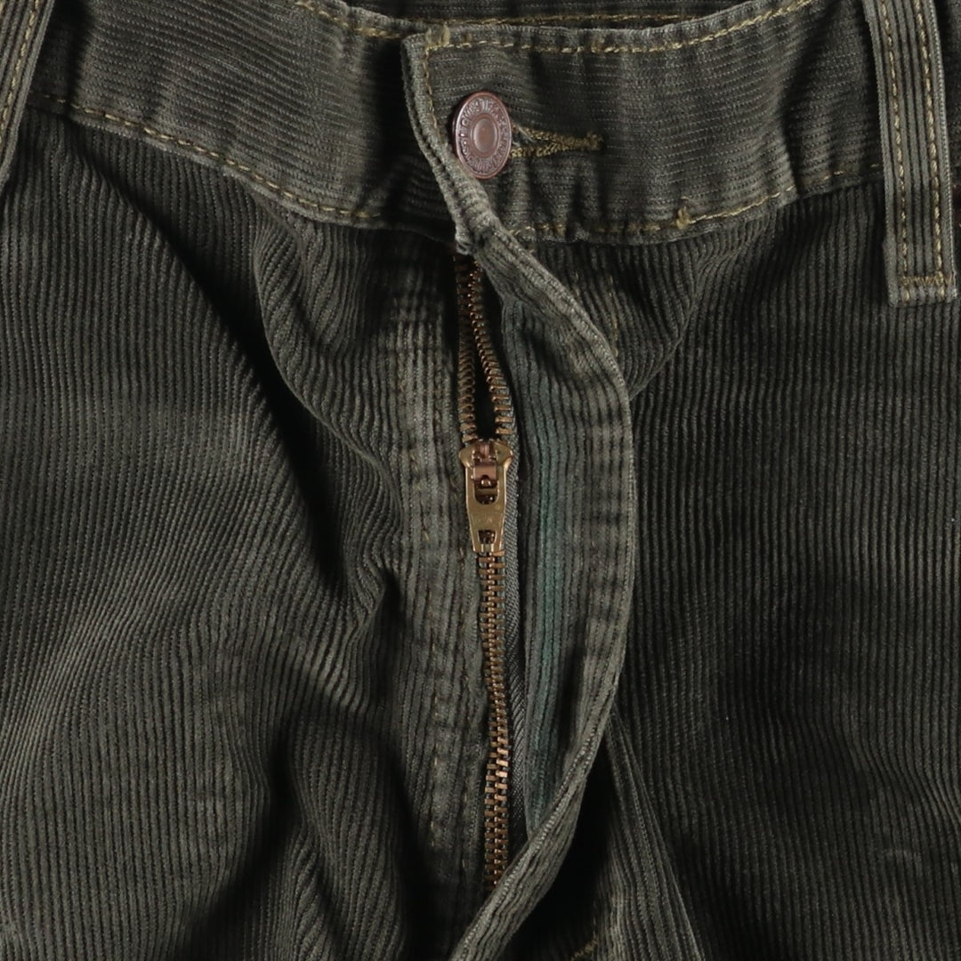 2000'S Levi's 559 Relaxed Straight Corduroy Pants, Men's Size W37 (approx.) cotton Khaki type Vintage Second Hand