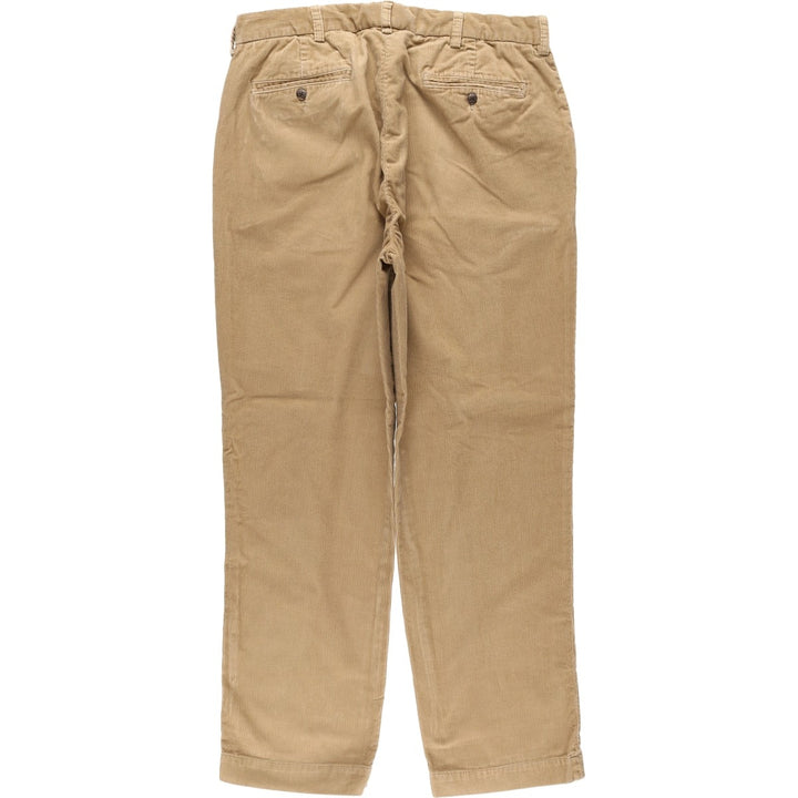 Ralph Lauren POLO by Ralph Lauren PROSPECT PANT Corduroy Pants, Men's W36 (approx.) cotton Beige type Vintage Second Hand