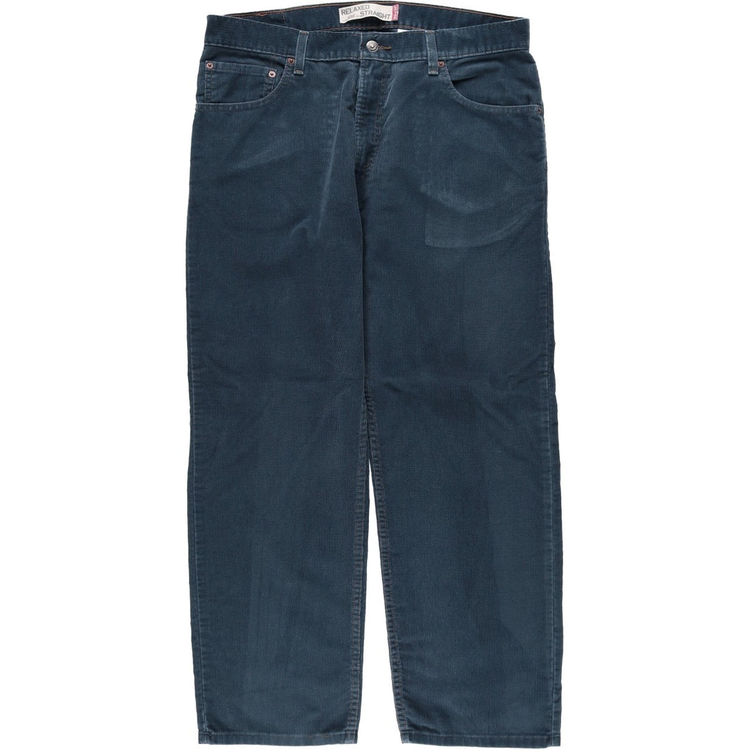 2000'S Levi's 559 Relaxed Straight Corduroy Pants, Men's Size W37 (approx.) cotton navy blue type Vintage Second Hand