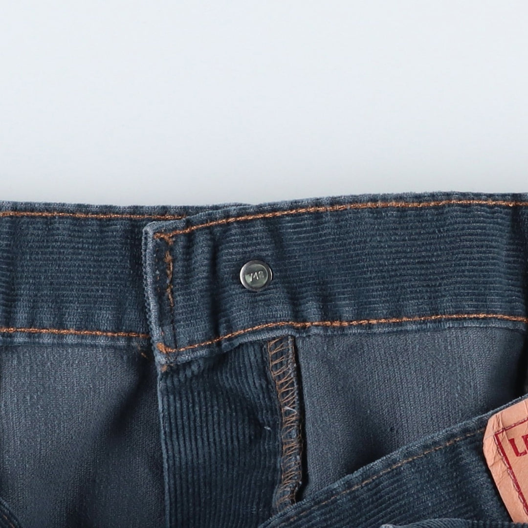 2000'S Levi's 559 Relaxed Straight Corduroy Pants, Men's Size W37 (approx.) cotton navy blue type Vintage Second Hand