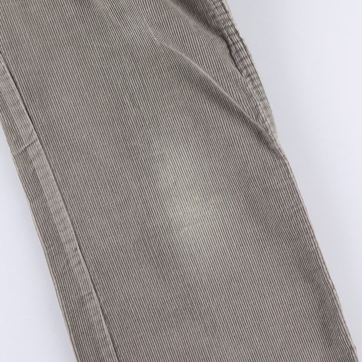 70s-80'S Dickies Corduroy Pants, Men's Size W33 (approx.), Vintage unclear gray type Vintage Second Hand