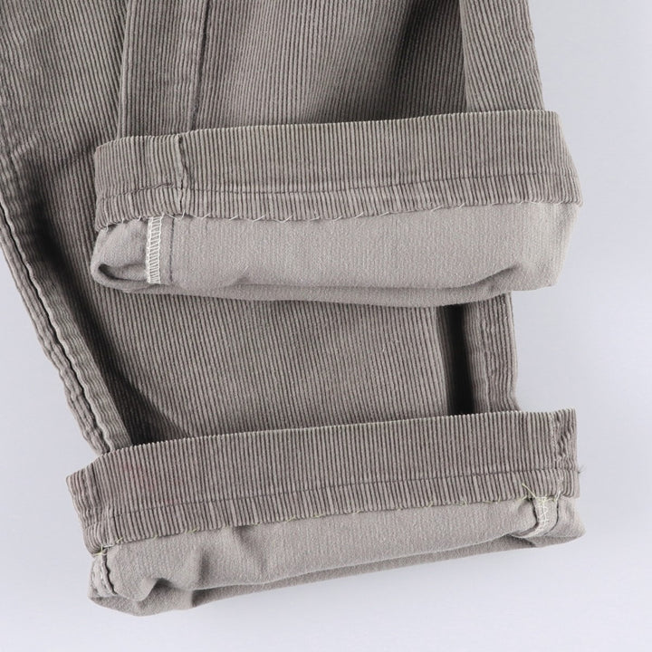70s-80'S Dickies Corduroy Pants, Men's Size W33 (approx.), Vintage unclear gray type Vintage Second Hand