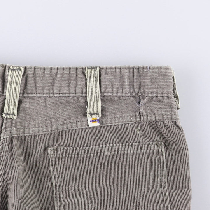 70s-80'S Dickies Corduroy Pants, Men's Size W33 (approx.), Vintage unclear gray type Vintage Second Hand