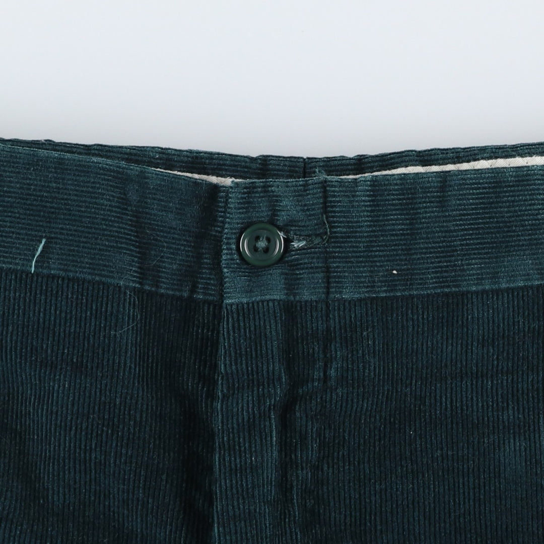 1970'S Levi's PANATELA WILD FIRE corduroy pants, men's size W36 (approx.), vintage. unclear Green type dark green Vintage Second Hand