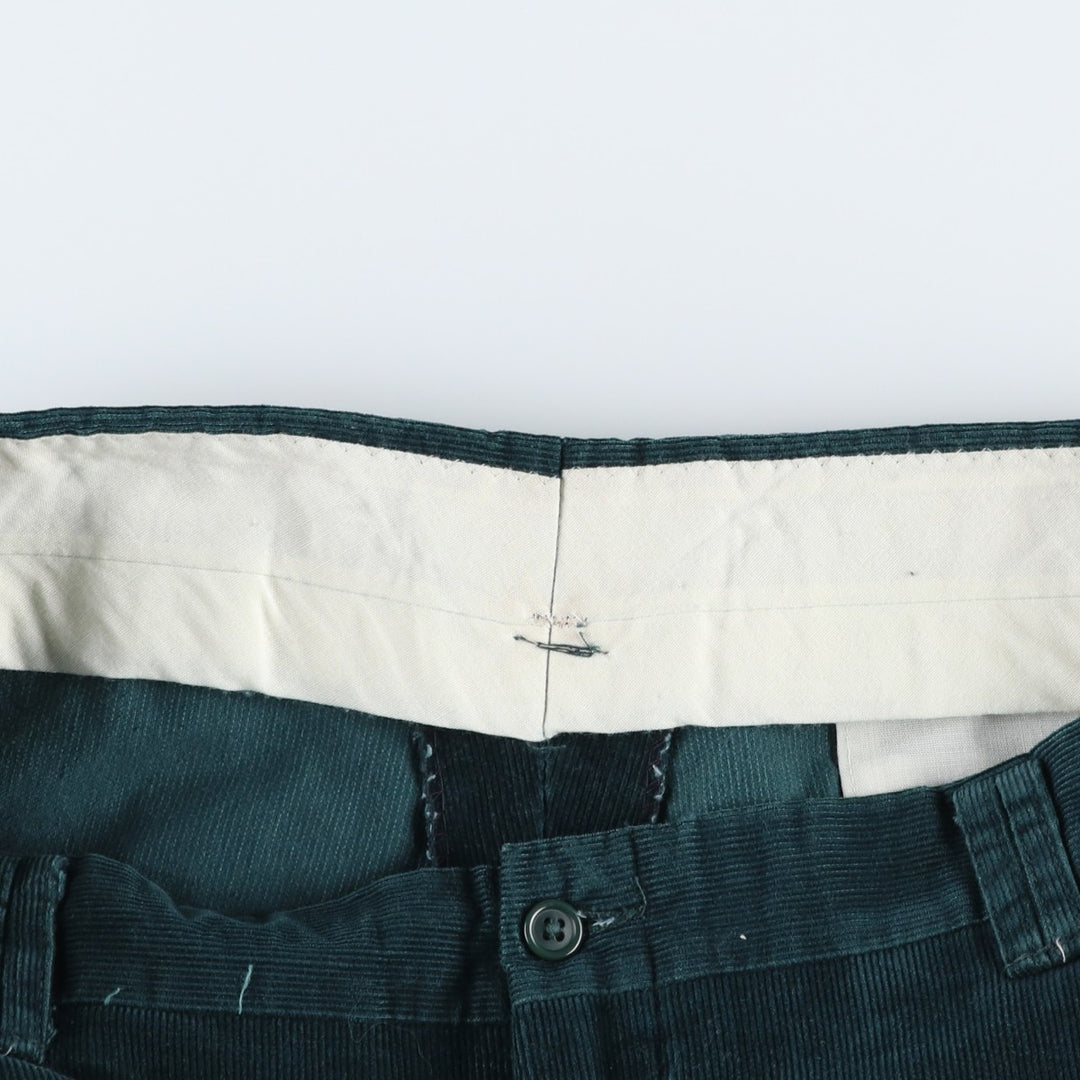 1970'S Levi's PANATELA WILD FIRE corduroy pants, men's size W36 (approx.), vintage. unclear Green type dark green Vintage Second Hand