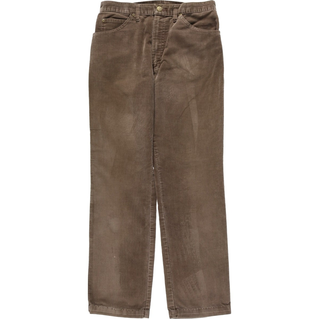 Vintage Lee Riders Corduroy Pants, Men's, Size W30, Made in USA, 1990s cotton brown type Vintage Second Hand