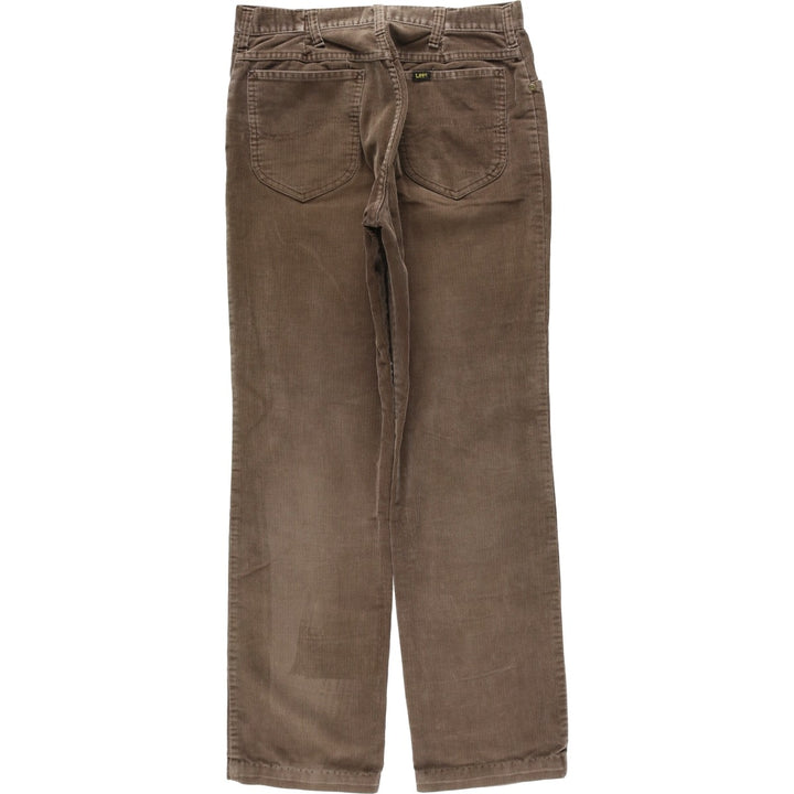 Vintage Lee Riders Corduroy Pants, Men's, Size W30, Made in USA, 1990s cotton brown type Vintage Second Hand