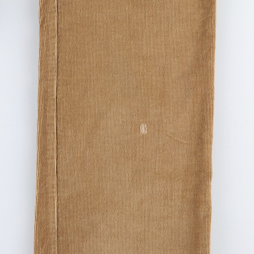 1980'S Lee Corduroy Pants, Made in USA, Men's Size W36 (approx.), Vintage cotton beige type brown Vintage Second Hand