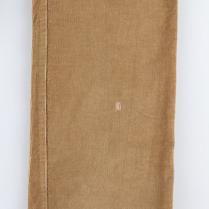 1980'S Lee Corduroy Pants, Made in USA, Men's Size W36 (approx.), Vintage cotton beige type brown Vintage Second Hand