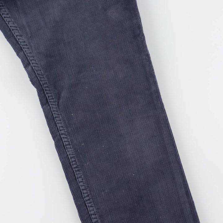 Vintage 1980'S Levi's 519-1517 corduroy pants, men's size W32. unclear blue type Vintage Second Hand