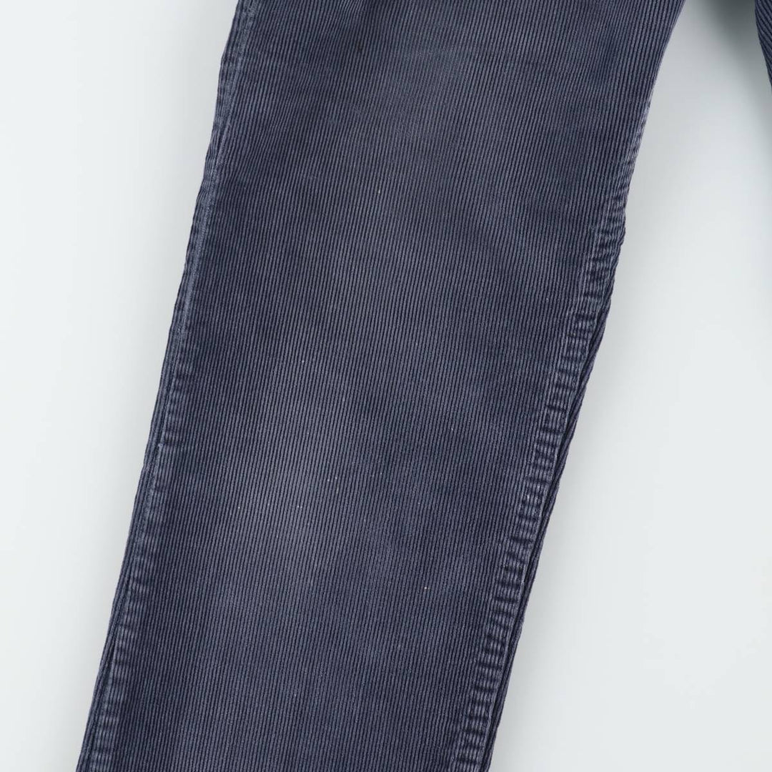 Vintage 1980'S Levi's 519-1517 corduroy pants, men's size W32. unclear blue type Vintage Second Hand