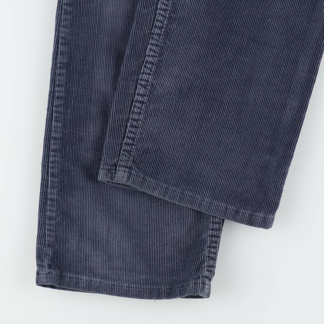 Vintage 1980'S Levi's 519-1517 corduroy pants, men's size W32. unclear blue type Vintage Second Hand